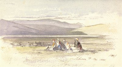 Lebanon by Edward Lear